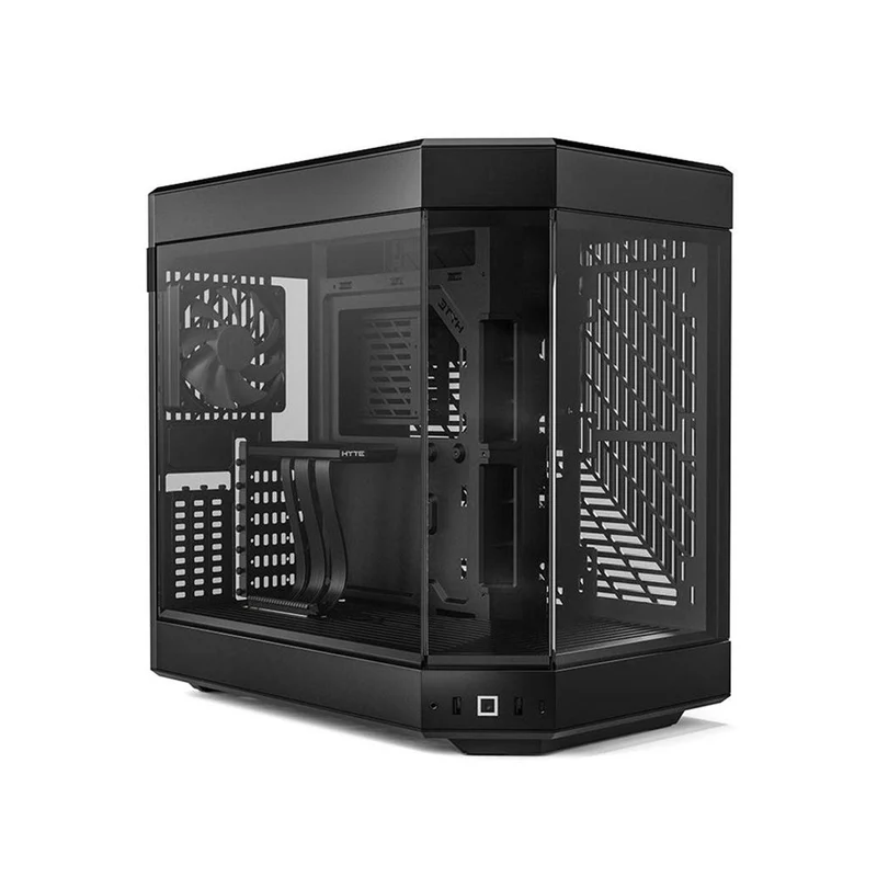 Hyte Y60 Dual Chamber Mid-Tower ATX Modern Aesthetic Case (Black/Black)