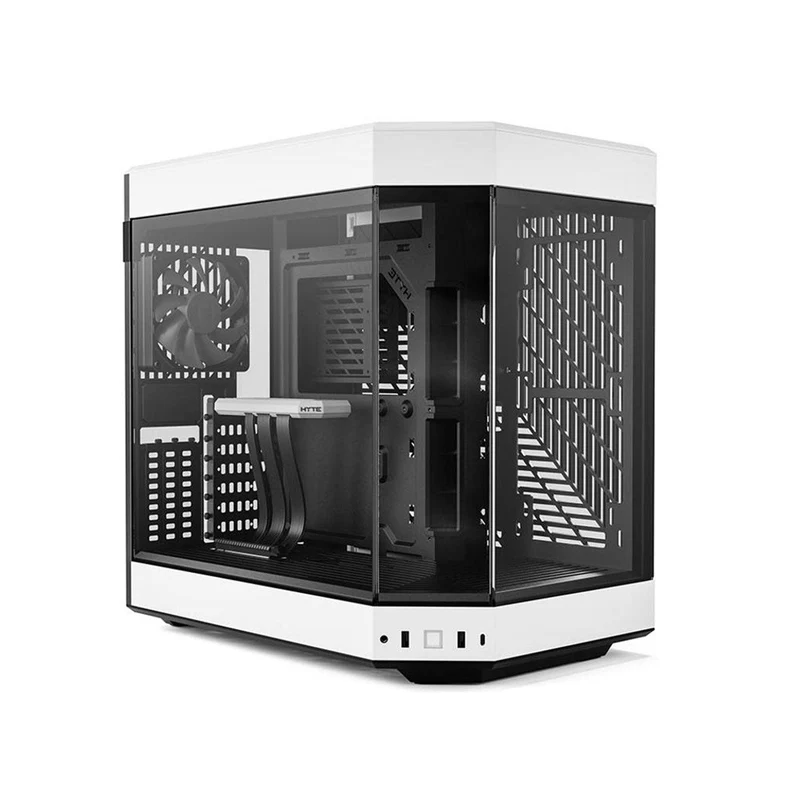 Hyte Y60 Dual Chamber Mid-Tower ATX Modern Aesthetic Case (Black/White)