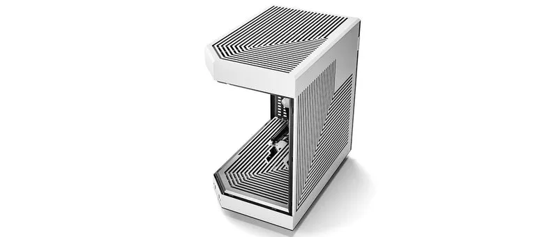 Hyte Y60 Dual Chamber Mid-Tower ATX Modern Aesthetic Case (Black/White)