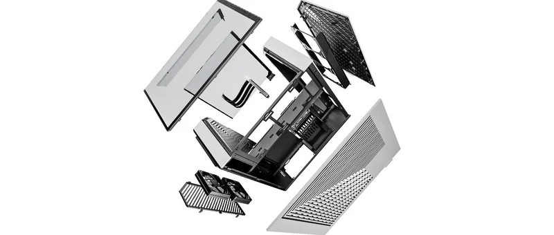 Hyte Y60 Dual Chamber Mid-Tower ATX Modern Aesthetic Case (Black/White)
