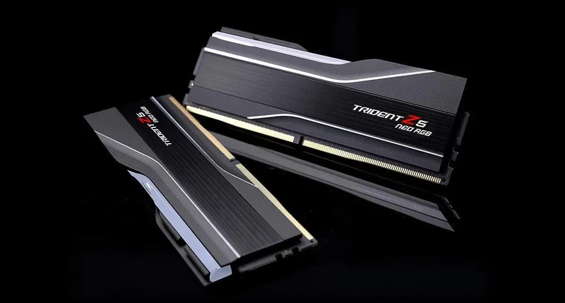 G.Skill Trident Z5 NEO RGB 32GB (2 X 16GB) DDR5 5600MHZ AMD EXPO Memory (F5-5600J2834F16GX2-TZ5NR)