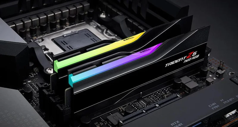 G.Skill Trident Z5 NEO RGB 32GB (2 X 16GB) DDR5 5600MHZ AMD EXPO Memory (F5-5600J2834F16GX2-TZ5NR)