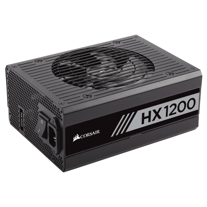 CORSAIR HX SERIES HX1200 1200W 80 Plus Platinum Certified Fully Modular Power Supply
