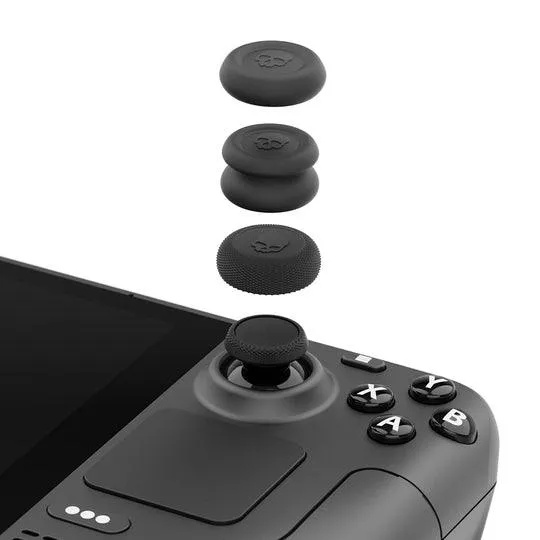 Skull & Co. Thumb Grip For Steam Deck/ROG Ally (Black) (SDTG-BK)