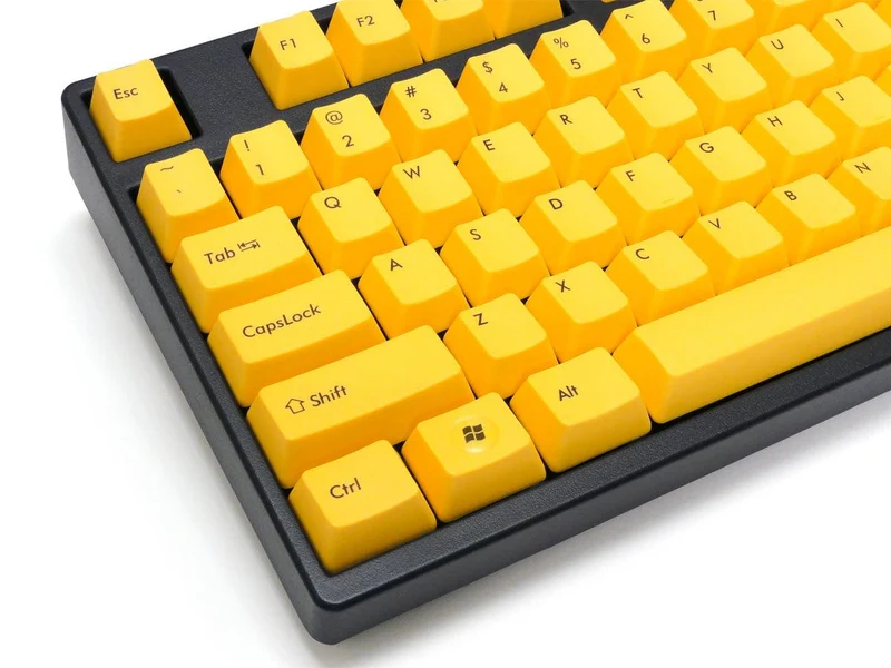 Filco Majestouch 2 Yellow Keycap Fullsize Keyboard (Blue Switch)