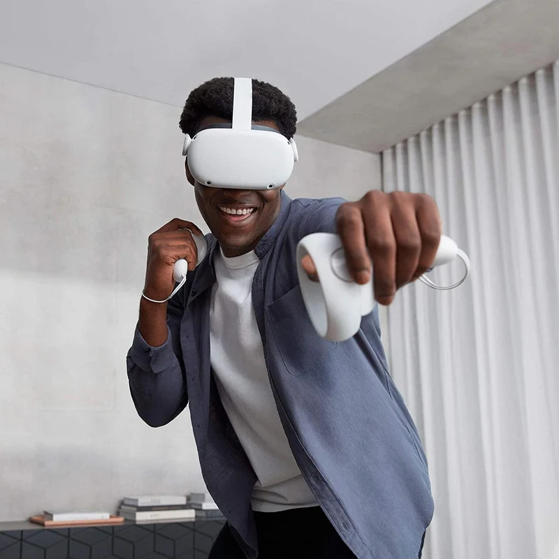 Oculus / Meta Quest 2 128gb All In One Vr Gaming Headset (White)