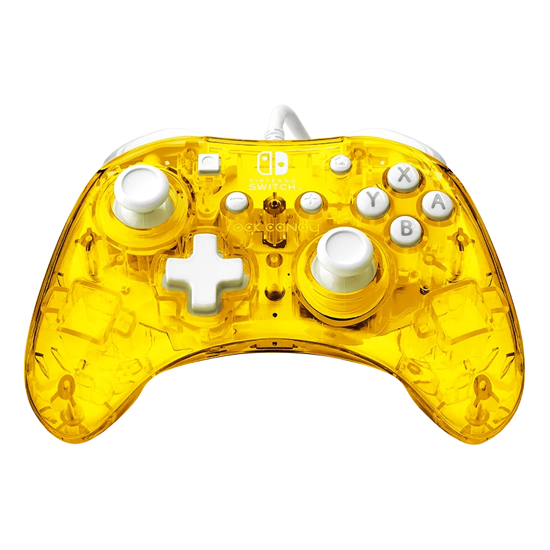 PDP NSW ROCK CANDY WIRED CONTROLLER PINEAPPLE POP (500-181-YL)