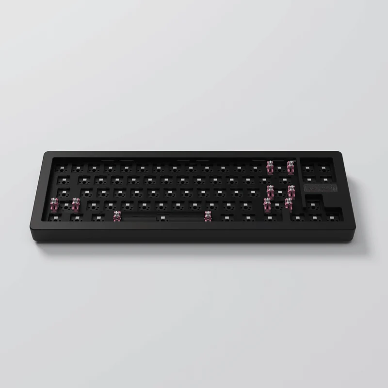 AKKO ACR Pro 68 Barebone Custom Mechanical Keyboard Hot-Swappable DIY Kit Gasket Mount (Black)