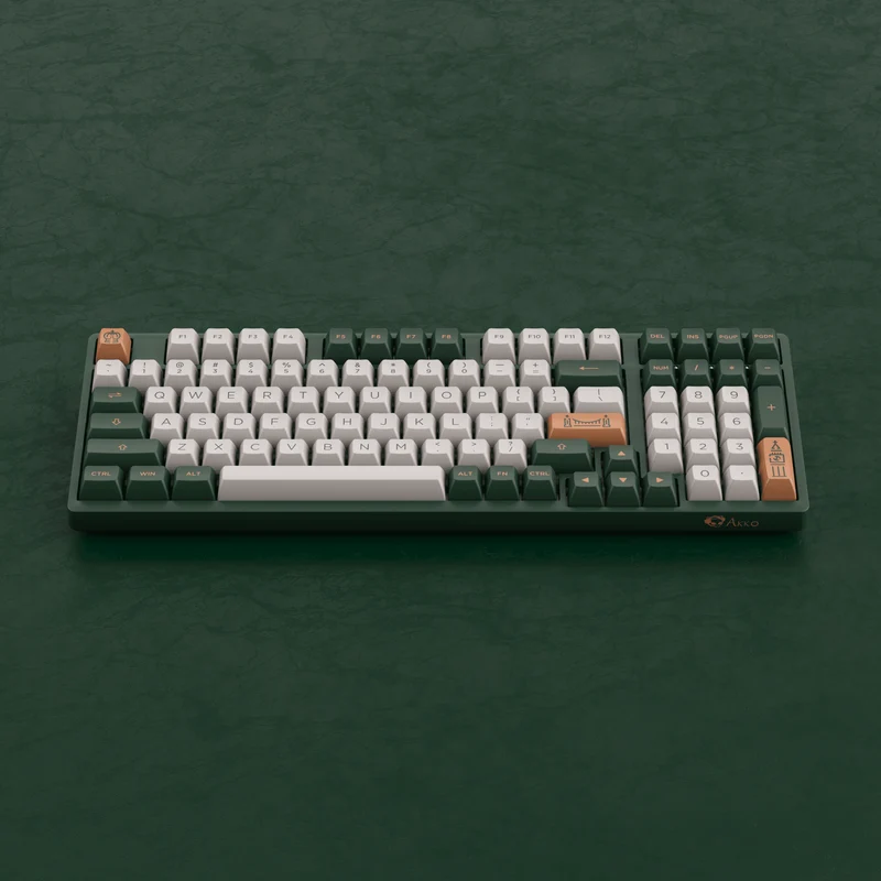 AKKO World Tour London 3098S Hotswappable RGB Mechanical Keyboard (Akko CS Pink)