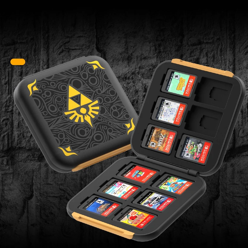 NSW IINE Game Card Case 6+6 Magnetic (Zelda) (L662)