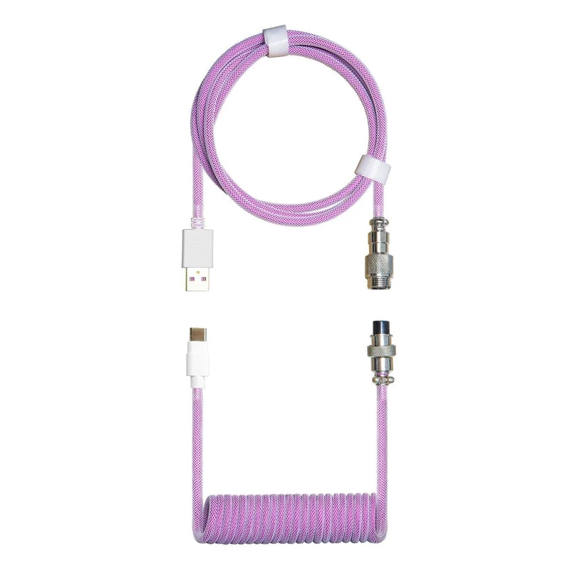Cooler Master Coiled Keyboard Cable (Dream Purple) KB-CPZ1