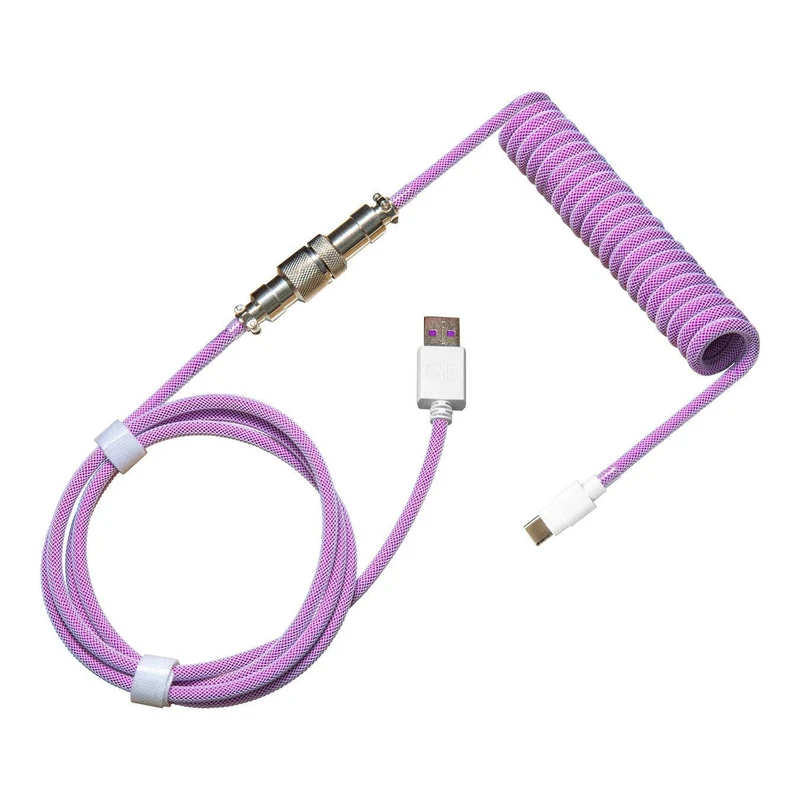 Cooler Master Coiled Keyboard Cable (Dream Purple) KB-CPZ1