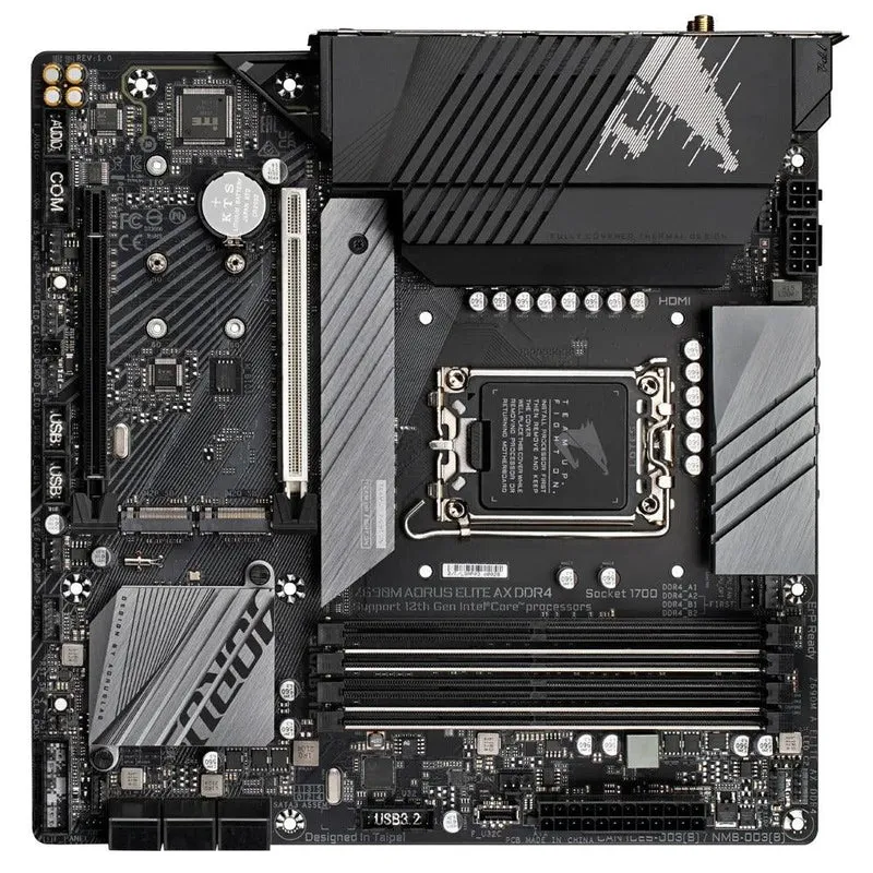 Gigabyte Z690M Aorus Elite AX DDR4 Gaming Motherboard