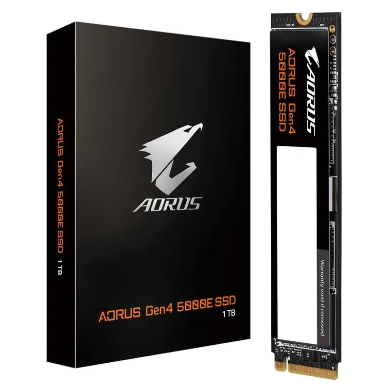Gigabyte Aorus 1TB Gen4 5000E NVME M.2 PCIE X4 SSD (AG450E1TB-G)