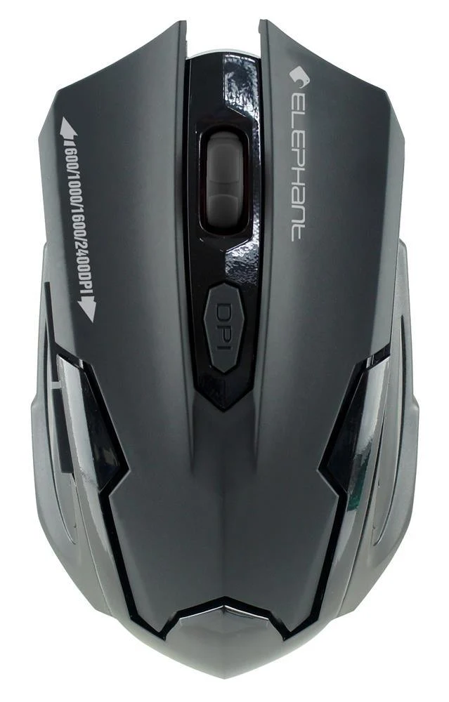 Elephant Extreme 2.4G Wireless Blue-Sensor Mouse (ELE-M519-BLACK)