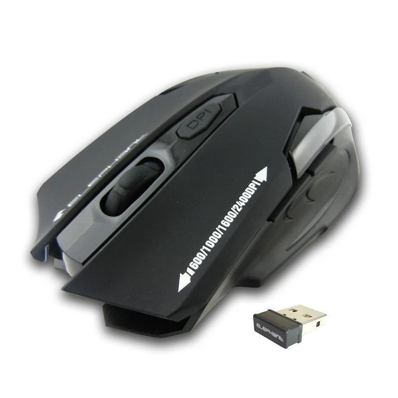 Elephant Extreme 2.4G Wireless Blue-Sensor Mouse (ELE-M519-BLACK)