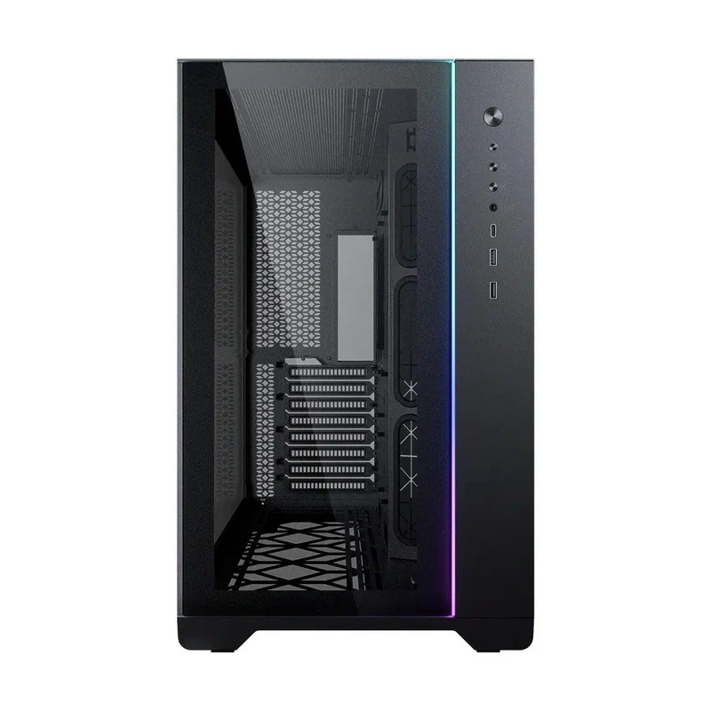 Phanteks Magniumgear Neo Qube 2 DRGB Tempered Glass Mid-Tower Case (Black) (MG-NE620Q-DBK02)