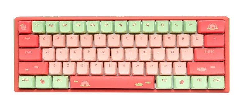 Ducky X MK Strawberry Frog One 3 Mini Hotwap RGB Mechanical Keyboard (Cherry RGB Brown) (DKON2161ST-BUSPHSFTPGC1)