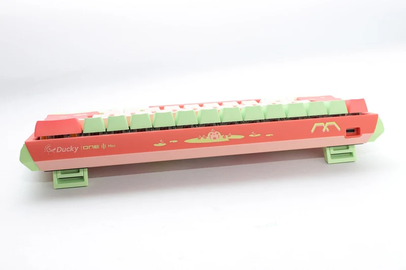 Ducky X MK Strawberry Frog One 3 Mini Hotwap RGB Mechanical Keyboard (Cherry RGB Brown) (DKON2161ST-BUSPHSFTPGC1)