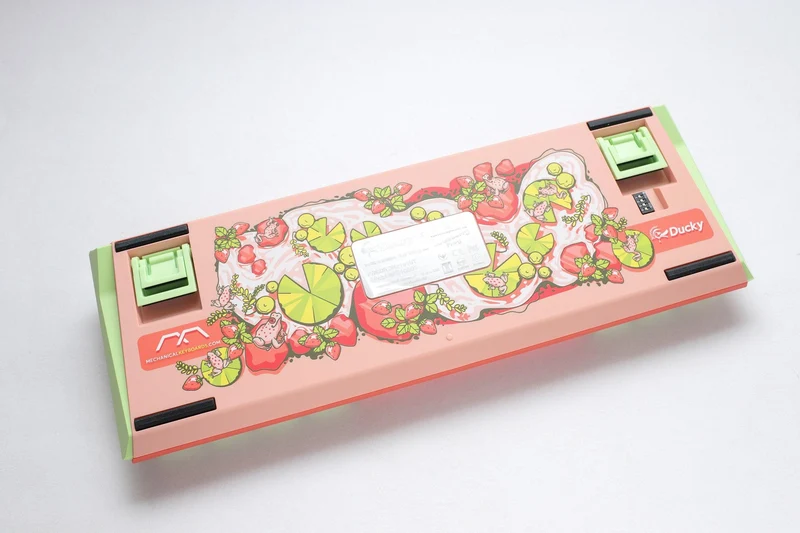 Ducky X MK Strawberry Frog One 3 Mini Hotwap RGB Mechanical Keyboard (Cherry RGB Brown) (DKON2161ST-BUSPHSFTPGC1)