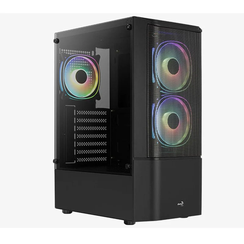 Aerocool Quantum Mesh-G-BK-V3 Mid-Tower Case (Black)