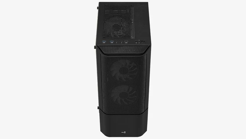 Aerocool Quantum Mesh-G-BK-V3 Mid-Tower Case (Black)