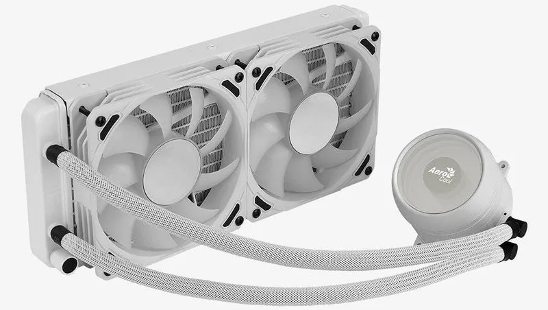 Aerocool Mirage L240 240MM ARGB Liquid Cpu Cooler (White)