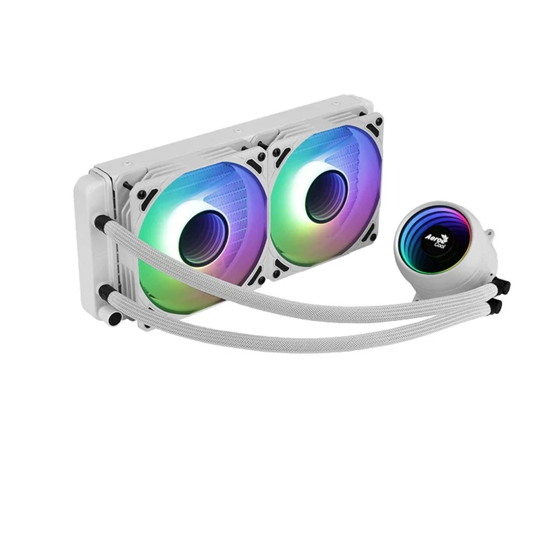 Aerocool Mirage L240 240MM ARGB Liquid Cpu Cooler (White)