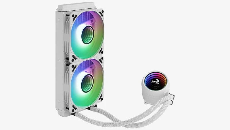 Aerocool Mirage L240 240MM ARGB Liquid Cpu Cooler (White)