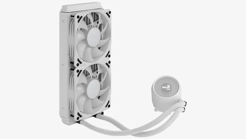 Aerocool Mirage L240 240MM ARGB Liquid Cpu Cooler (White)