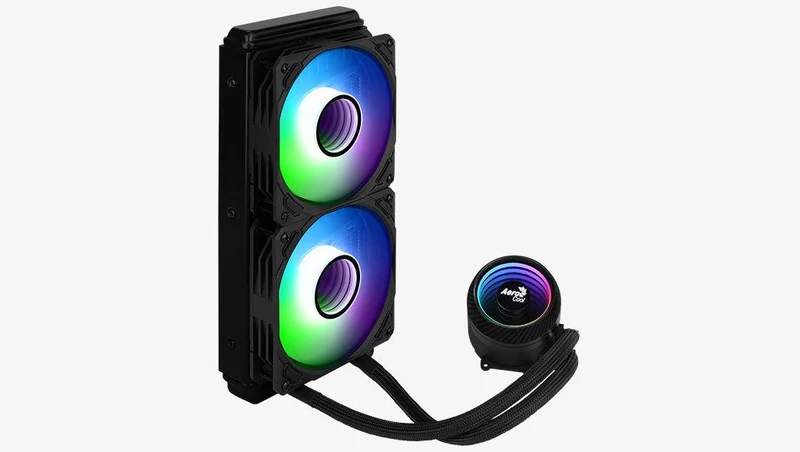 Aerocool Mirage L240 240MM ARGB Liquid Cpu Cooler (Black)
