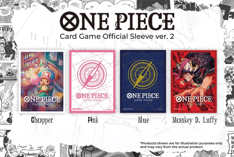 One Piece Card Game Official Sleeve Version 2 (Blue)