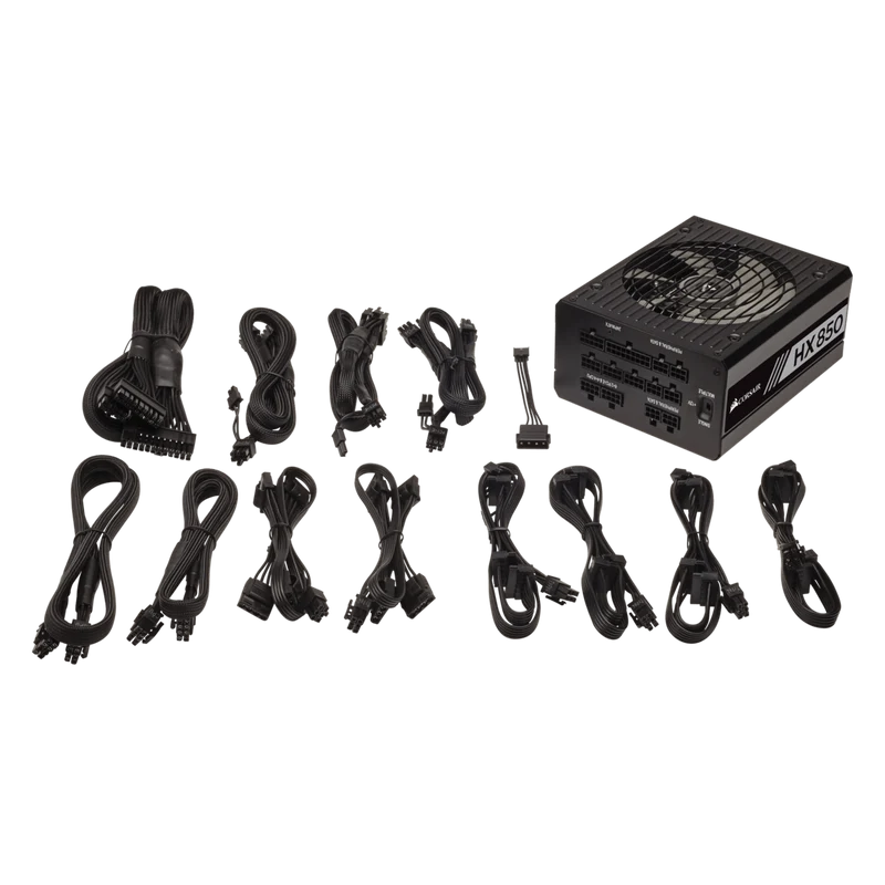 CORSAIR HX Series HX850 850W 80 PLUS Platinum Modular Power Supply