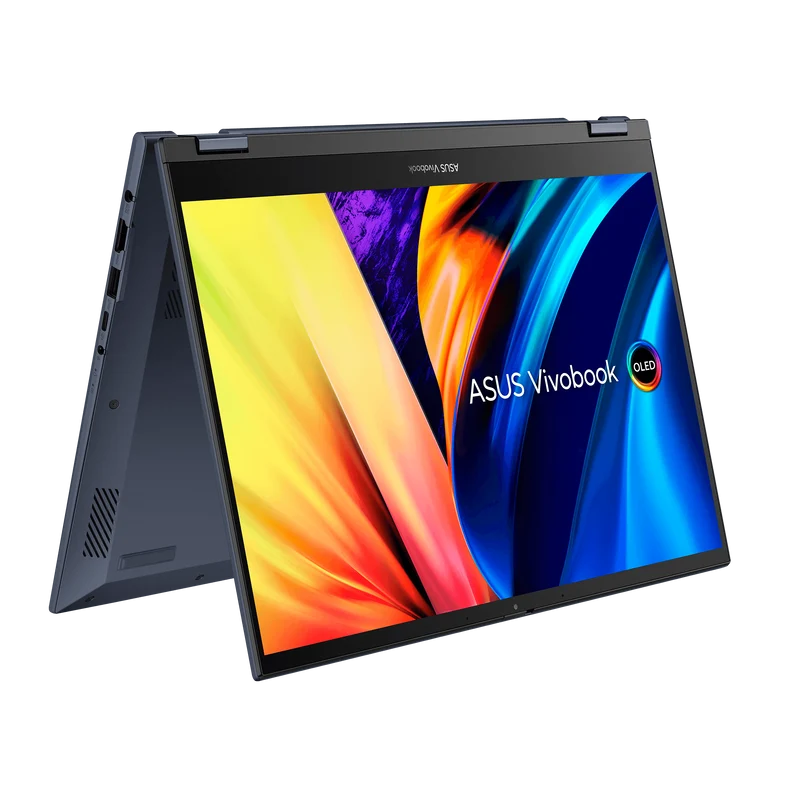 ASUS Vivobook S 14 FLIP OLED TN3402QA-KN090WS Laptop (Quiet Blue) | 14" 2.8K | Ryzen 7 5800H | 8GB DDR4 | 512 GB SSD | AMD Radeon Graphics | Windows 11 Home | MS Office H&S 2021 | Palmrest | ASUS Sleeve | Stylus Pen