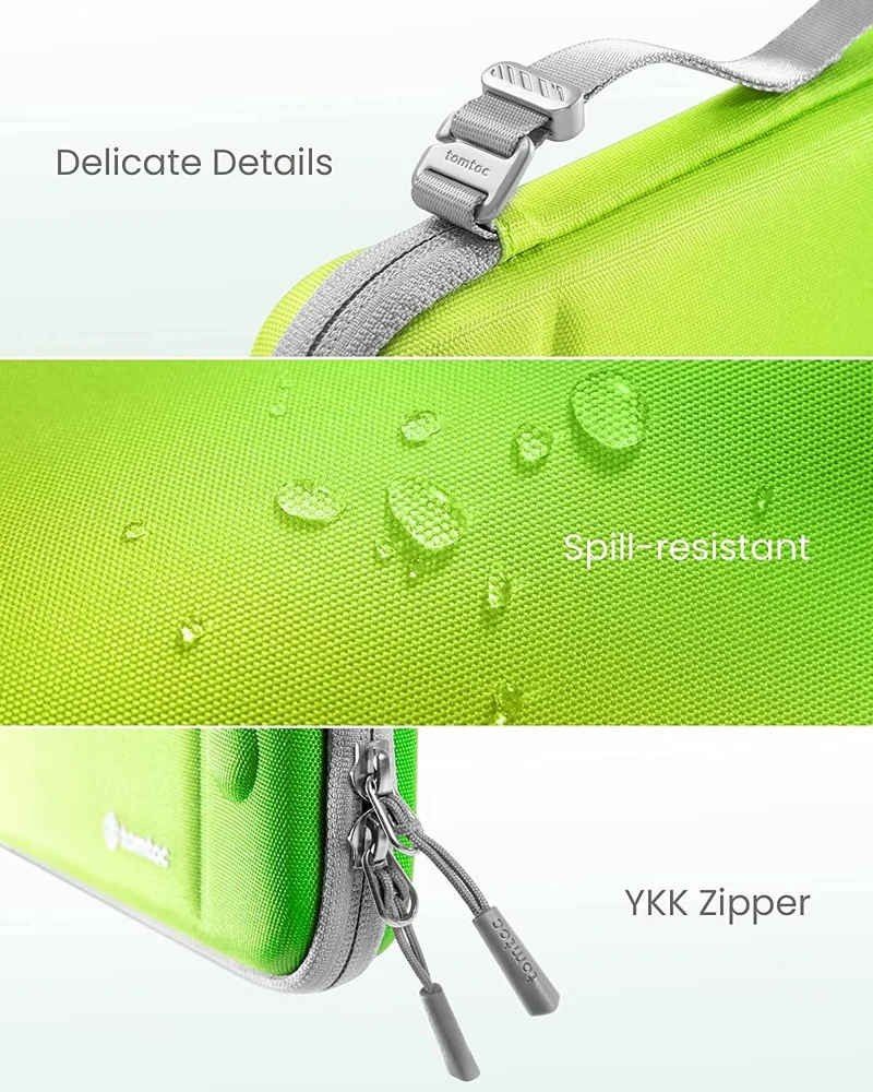 NSW Tomtoc Fancy Series 2 Slim Protective Case For N-Switch OLED / N-Switch (Neon Green) (A0531T1)