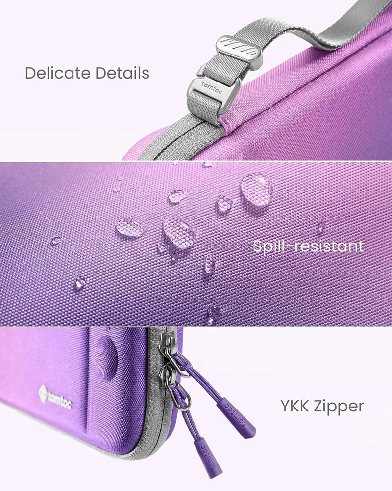 NSW Tomtoc Fancy Series 2 Slim Protective Case For N-Switch OLED / N-Switch (Iris Purple) (A0531V1)