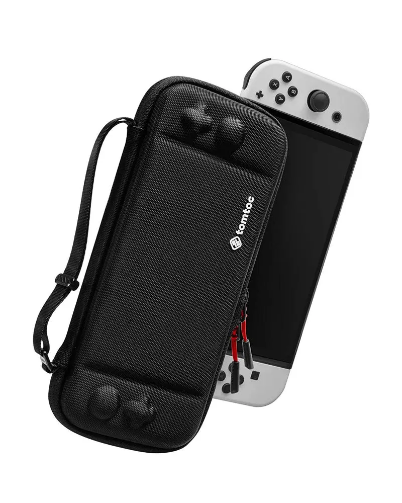 NSW Tomtoc Fancy Series 2 Slim Protective Case For N-Switch OLED / N-Switch (Black) (A0531D1)