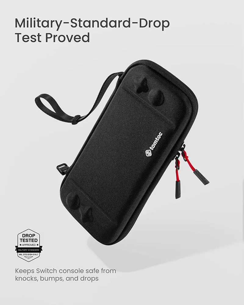 NSW Tomtoc Fancy Series 2 Slim Protective Case For N-Switch OLED / N-Switch (Black) (A0531D1)