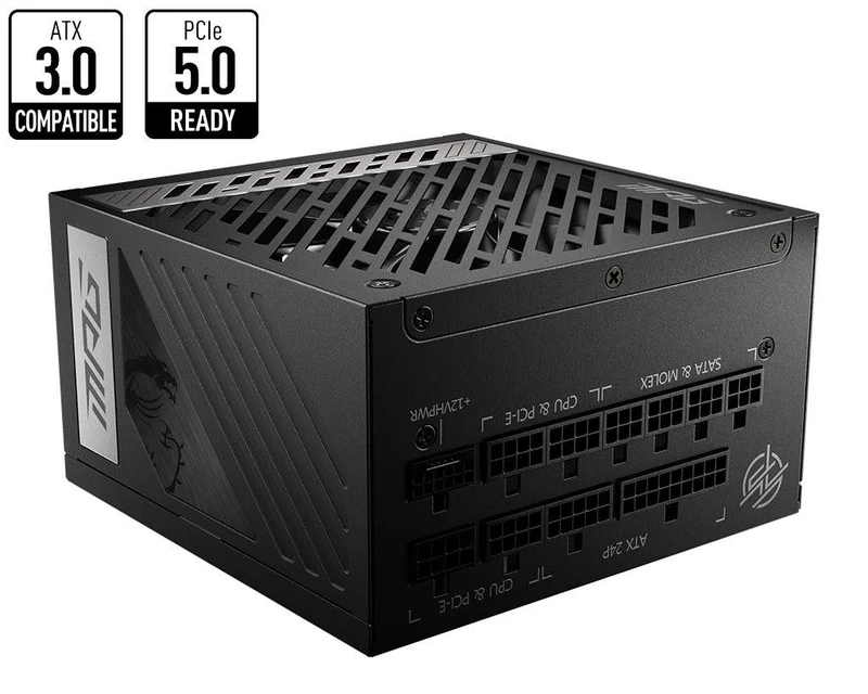 MSI MPG A1000G PCIE5 1000W Gold Full-Modular Power Supply