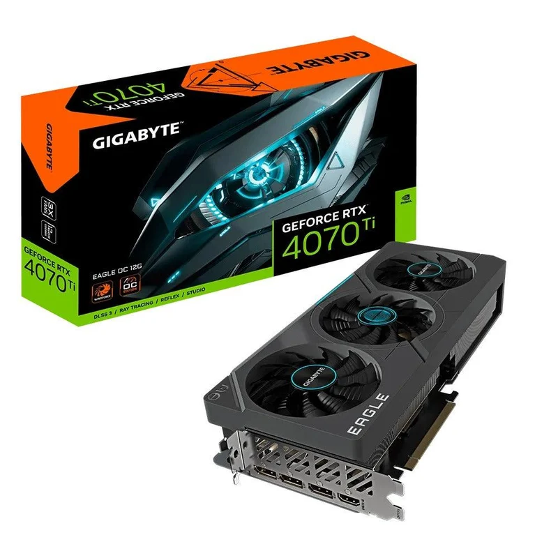 Gigabyte Geforce RTX 4070 Ti Eagle OC 12G GDDR6X Graphics Card