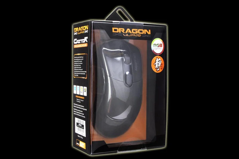Dragon War Caster Pro Gaming Mouse Black (ELE-G21)