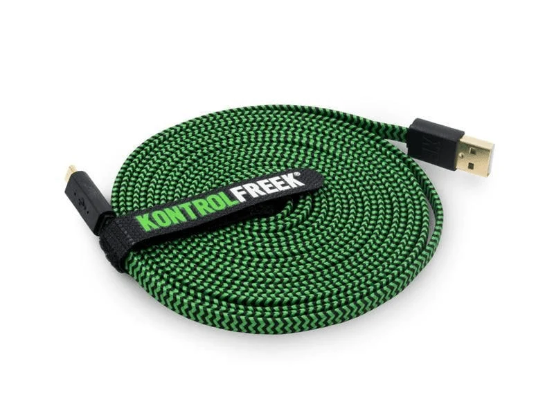Kontrolfreek 12ft/3.6m Usb 2.0 Gaming Cable Green And Black (4300)