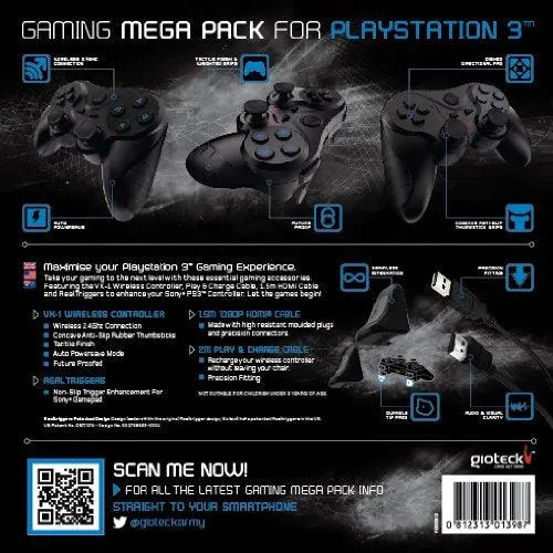 Gaming Mega Pack For Playstation 3