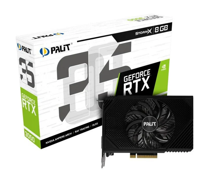 Palit GeForce RTX 3050 StormX 8GB GDDR6 Graphics Card