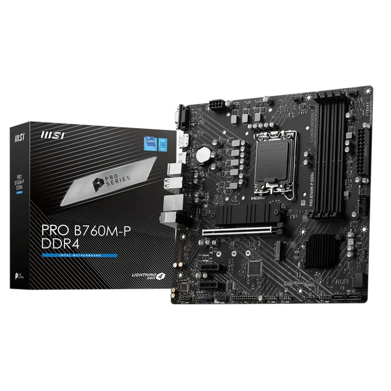 MSI Pro B760M-P DDR4 Motherboard