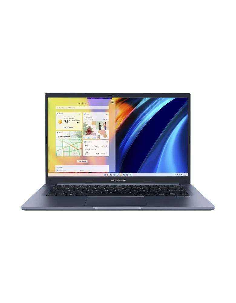 Asus Vivobook 14 X1402ZA-AM441WS Laptop (Quiet Blue) | 14" FHD | i7-1260P | 8GB RAM | 512GB SSD | Intel® UHD Graphics | Windows 11 Home | MS Office Home & Student 2021 | Asus BP1504 Casual Backpack