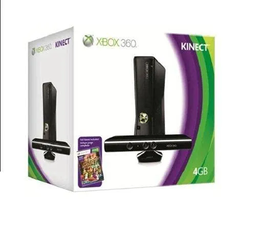 X360 System Slim 4GB Kinect (Dance Central 3 + Kinect Adventure) BLK ASIAN