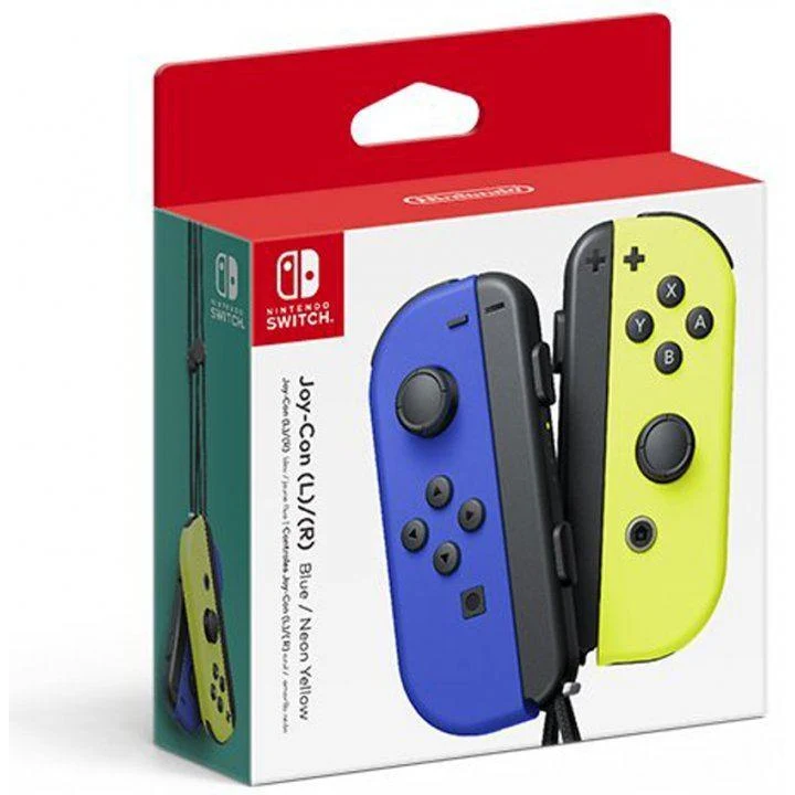NSW Joy-Con Left/Right Controller Blue/Neon Yellow (KOR)