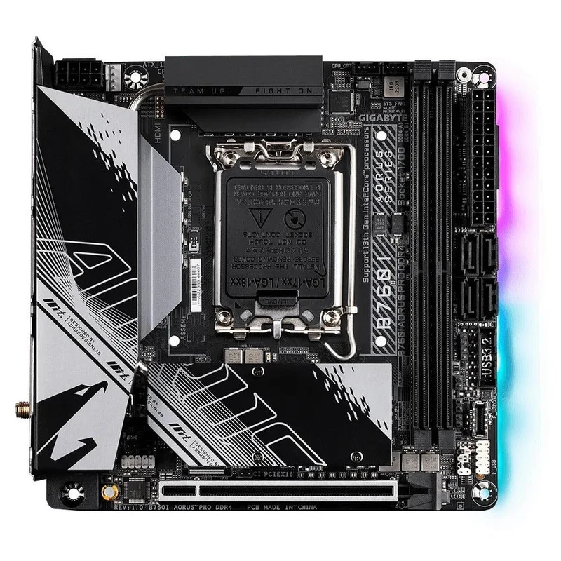 Gigabyte B760i Aorus Pro DDR4 Gaming Motherboard