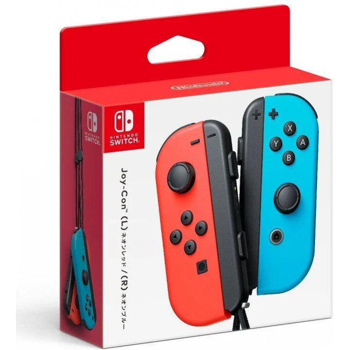 NSW Joy-Con Controller Neon Red(R)/ Neon Blue(L) (Kor Ver)